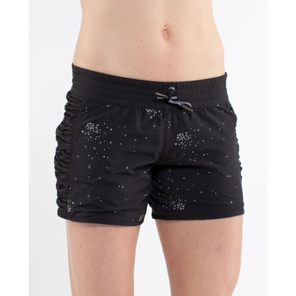 Lululemon Black Run Around Reversible Short Size 8 - 2956 - Picture 3 of 14